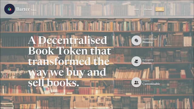 Crypto Token Website